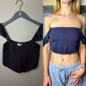 Ocean Drive Off The Shoulder Top.